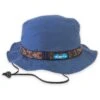 KAVU Organic Strap Bucket Hat -Colorado Kayak Shop 1169 STEELBLUE