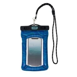 Chums Floating Phone Protector -Colorado Kayak Shop 54419371 FloatingPhoneProtector Topo With Strap