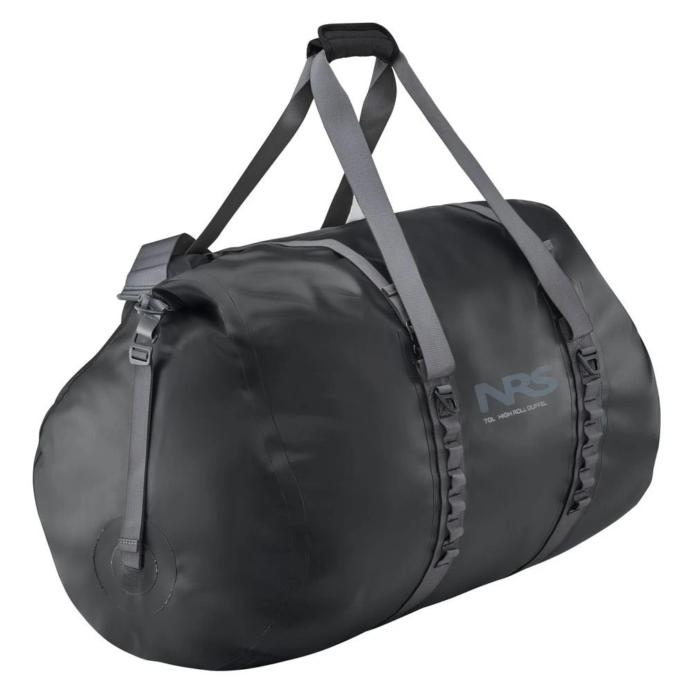 NRS High Roll Duffel Bag NRS High Roll Duffel Bag -Colorado Kayak Shop 55024 02 Flint 70L Left 052517 1000x1000 4ba98e5d 1f46 4271 b4b8 faedbd77532e