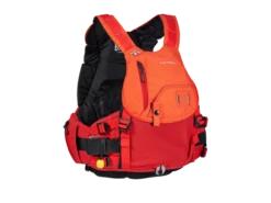 Astral INDUS Life Jacket -Colorado Kayak Shop Astral LifeJacket Indus RedOrange Angle