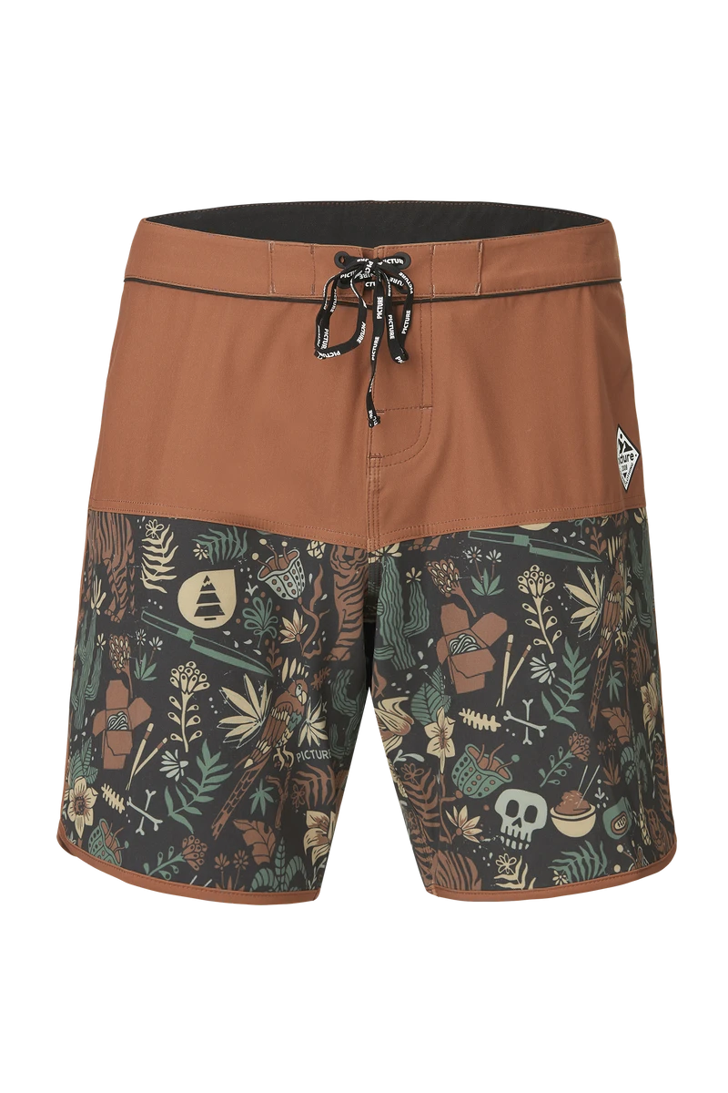 Picture Mens Andy 17" Boardshort Picture Organic Clothing Picture Mens Andy 17" Boardshort -Colorado Kayak Shop MBS049B B F