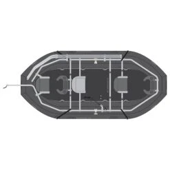 NRS Slipstream 142 Fishing Raft Package -Colorado Kayak Shop NRS Slipstream 142 CAD