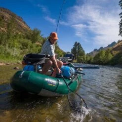 Outcast PAC 1300 Fishing Raft + Frame Package -Colorado Kayak Shop Outcast PAC1300 Action