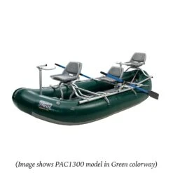 Outcast PAC 1400 Fishing Raft + Frame Package -Colorado Kayak Shop Outcast PAC1300 Green