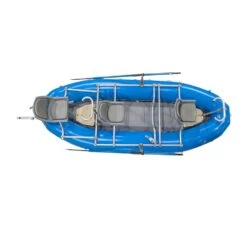 Outcast PAC 1400 Fishing Raft + Frame Package -Colorado Kayak Shop Outcast PAC1400 Blue Top