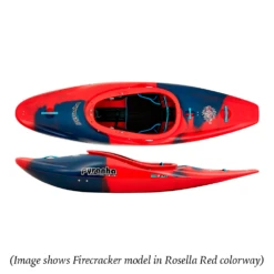 Pyranha Rebel Kid's Kayak Closeout -Colorado Kayak Shop RebelKidsWhitewaterKayakRosellaRed