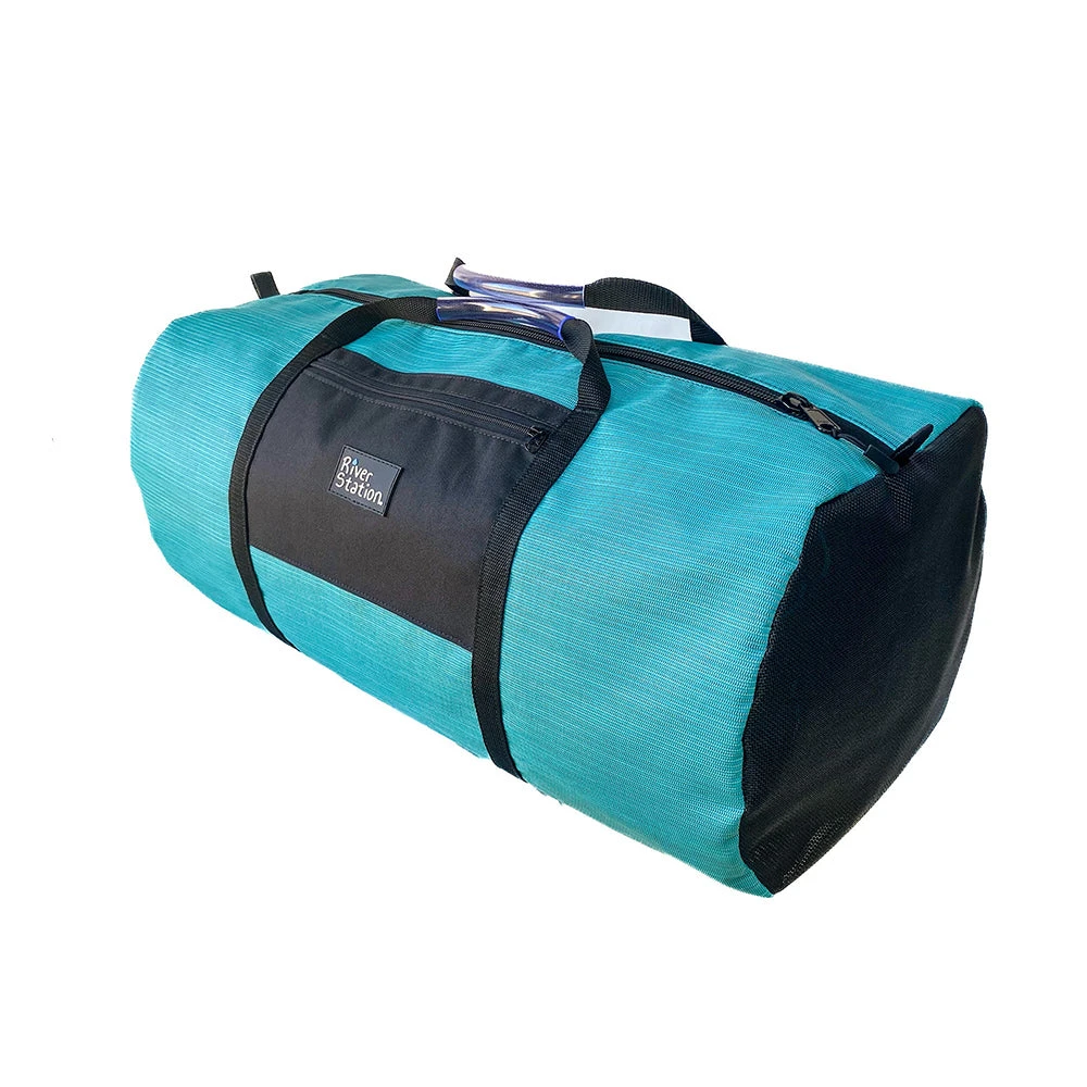 River Station Eterna Mesh Gear Duffel Bag River Station Eterna Mesh Gear Duffel Bag -Colorado Kayak Shop RiverStationDuffelBagLargeTurquiouse