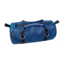 River Station Eterna Mesh Gear Duffel Bag 4 River Station Eterna Mesh Gear Duffel Bag -Colorado Kayak Shop RiverStationEternaMeshGearDuffelBagDarkBlueSMBack