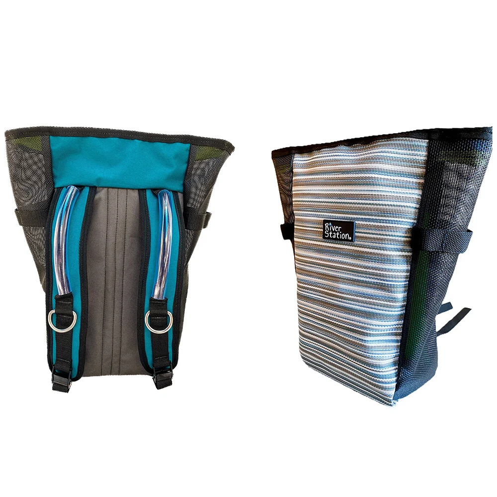 River Station Thwart Mesh Gear Bag River Station Thwart Mesh Gear Bag -Colorado Kayak Shop RiverStationThwartMeshGearBagTeal