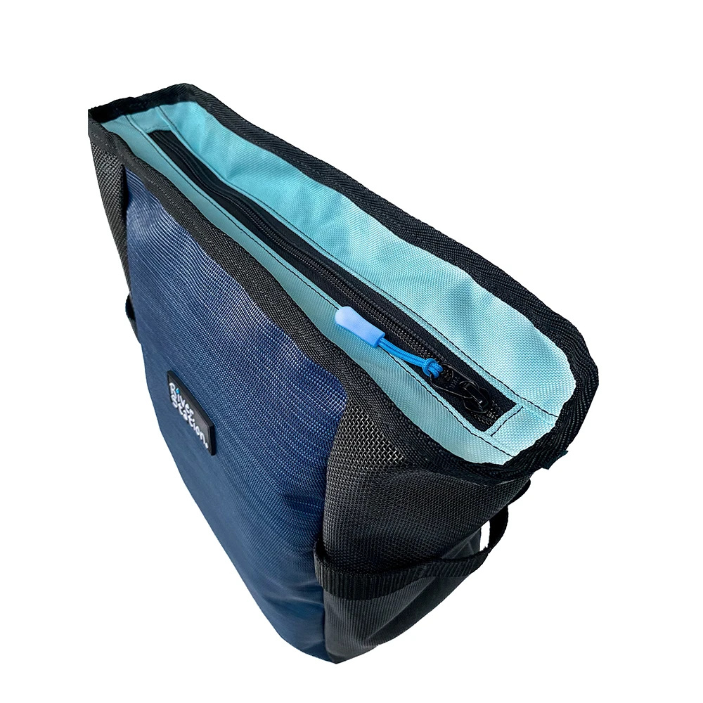 River Station Thwart Mesh Gear Bag River Station Thwart Mesh Gear Bag -Colorado Kayak Shop RiverStationThwartMeshGearBagTop