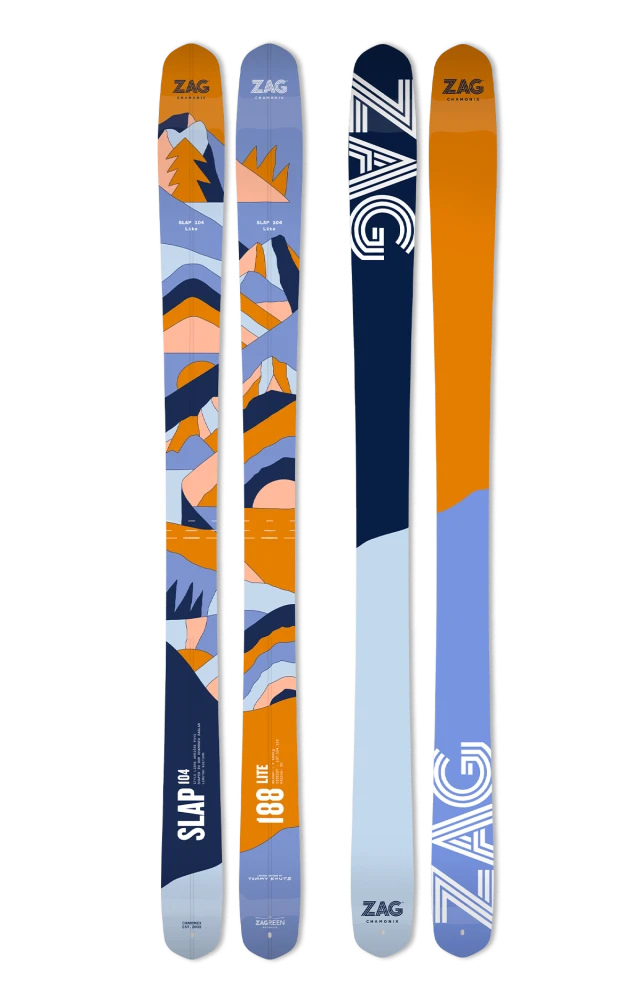 Zag 2025 Slap 104 Lite Skis Zag 2025 Slap 104 Lite Skis -Colorado Kayak Shop slap 104 lite backcountry ski 1
