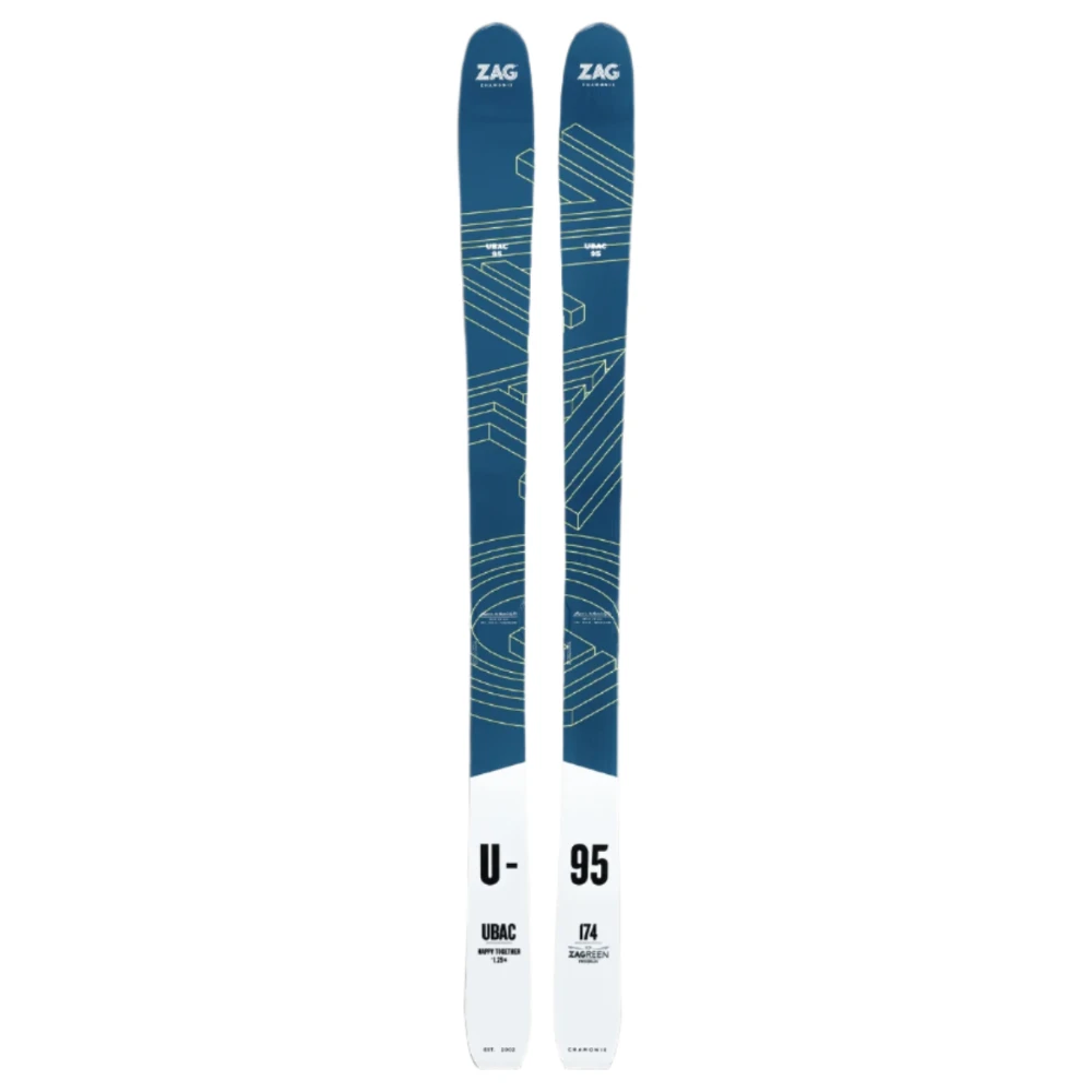 Zag 2025 UBAC 95 Skis Zag 2025 UBAC 95 Skis -Colorado Kayak Shop zag lateral u95h 2 1 1